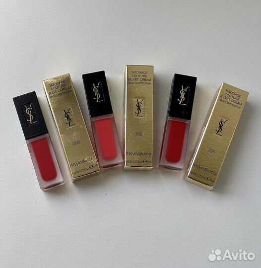 Жидкая матовая помада YSL