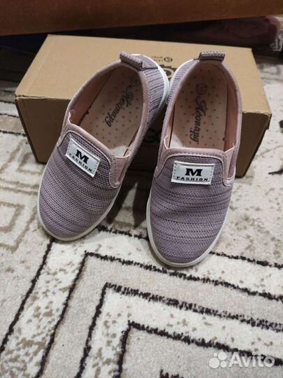 Слипоны для девочки