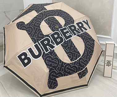 Зонт burberry в подарочной упаковке