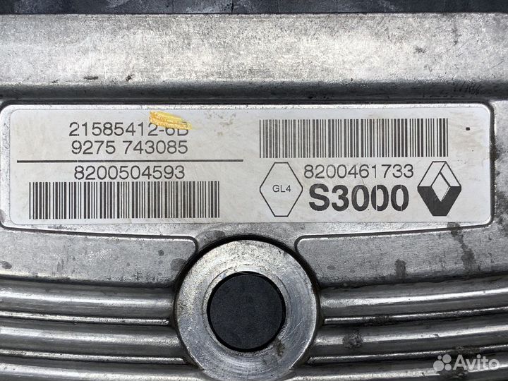 Эбу двигателя S3000 Clio 3 Renault ор-л 8200461733