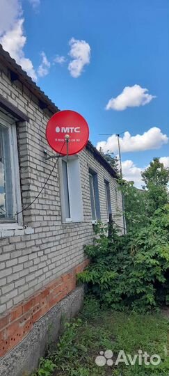 Спутниковая тарелка МТС с роутером