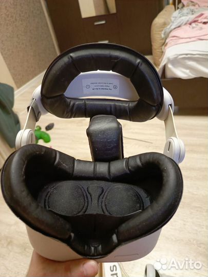 Oculus quest 2+kiwi оголовник+провод+док станция