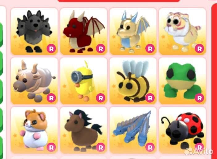 Питомцы adopt me roblox