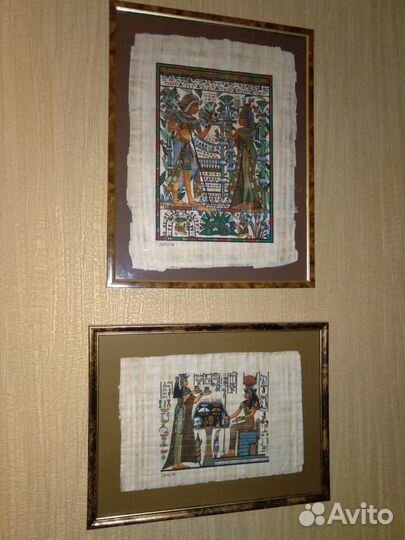 Папирусы из Египта