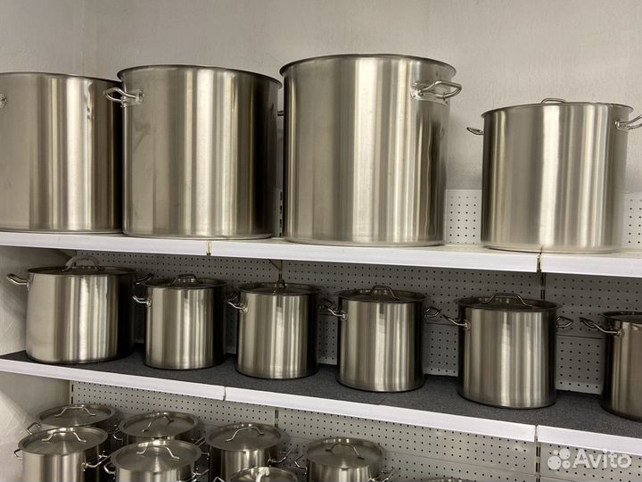 Кастрюля из нержавейки 98 литров