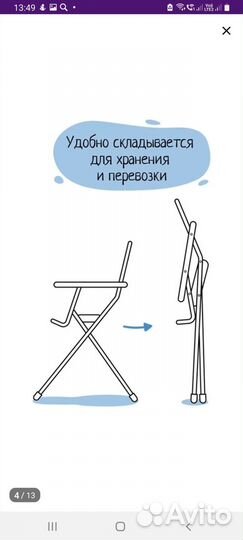 Стульчик для кормления