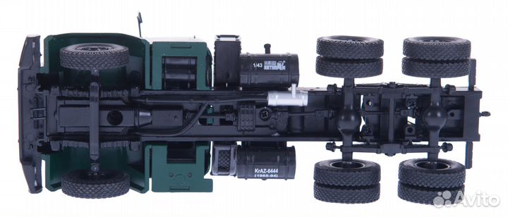 Краз-6444 седельный тягач (1985-1994), зелёный