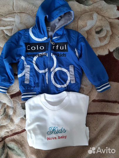 Костюм на мальчика на флисе