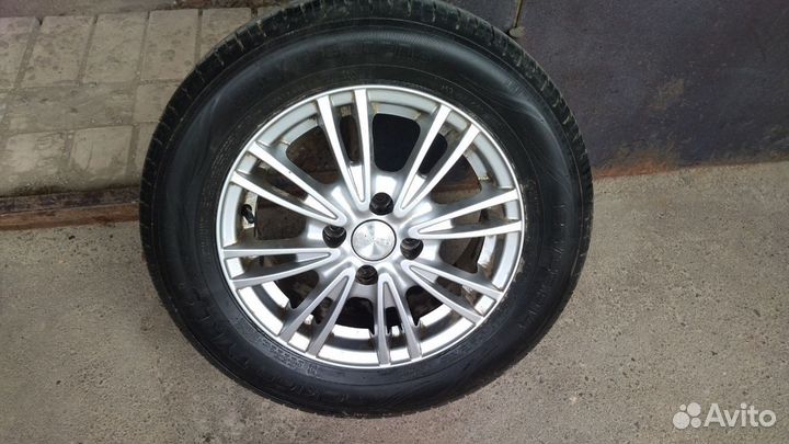 Комплект летней резины на дисках