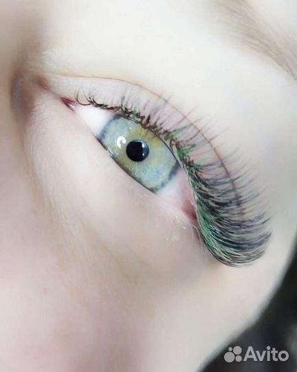 Наращивание ресниц на дому