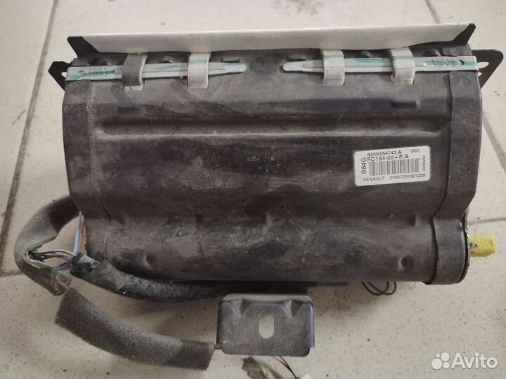 Подушка безопасности renault megane 2