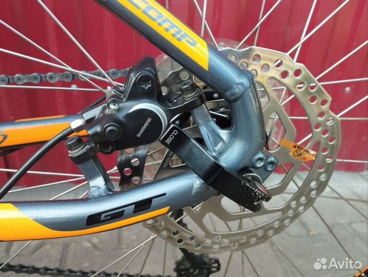 Велосипед GT Avalanche comp размер М 27.5