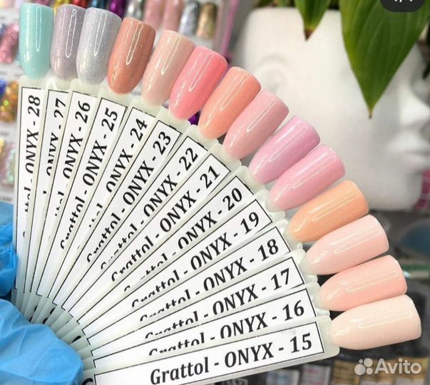 Гель лак Grattol коллекция Onyx новинки