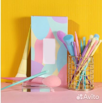 Кисти для макияжа,набор кистей таклон,17 шт