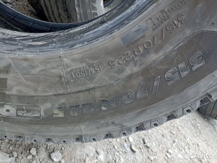 Шина 315/70R22.5 Michelin X multi D