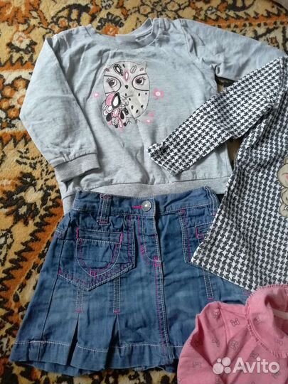 Одежда для девочки 92-98 пакетом