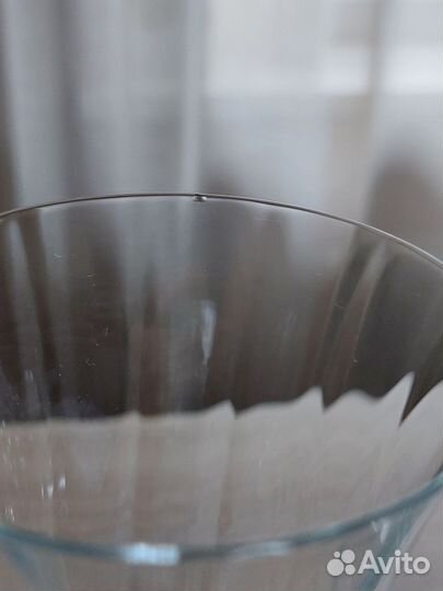 Хрустальные фужеры богемия