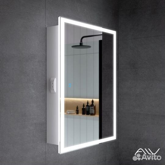 Зеркальный шкаф ванну Rita