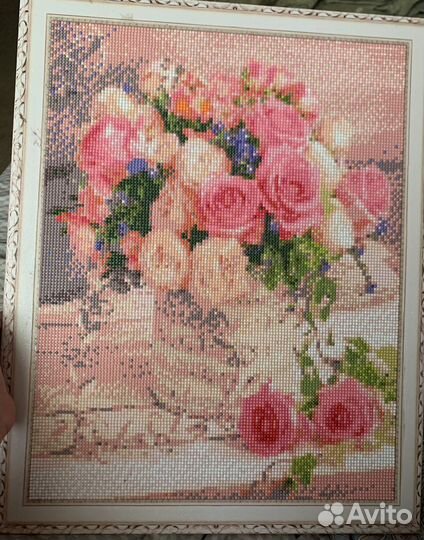 Алмазная мозаика на подрамнике