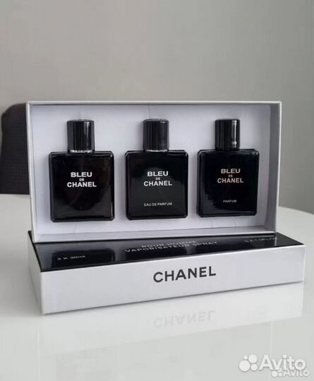 Подарочный набор духов Bleu DE Chanel 3*30 мл