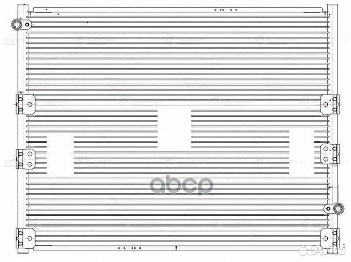 Lrac 1981 радиатор кондиционера Toyota 4Runner