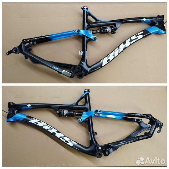 Карбоновая трейловая рама 27.5 подвес, ход 150