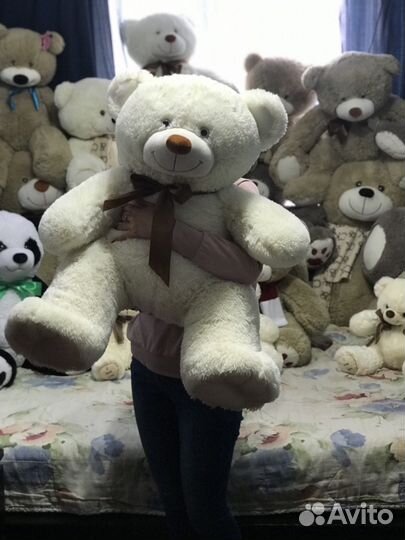 Медведь мишка медвежонок 70см 1м20см 1м40см