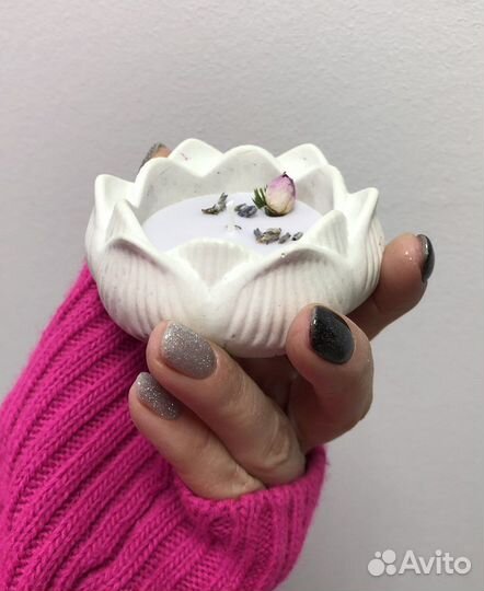 Соевые свечи ручной работы