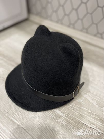 Шапка-кепка женская с ушками