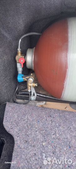 Метановое оборудование на Камри 2,4