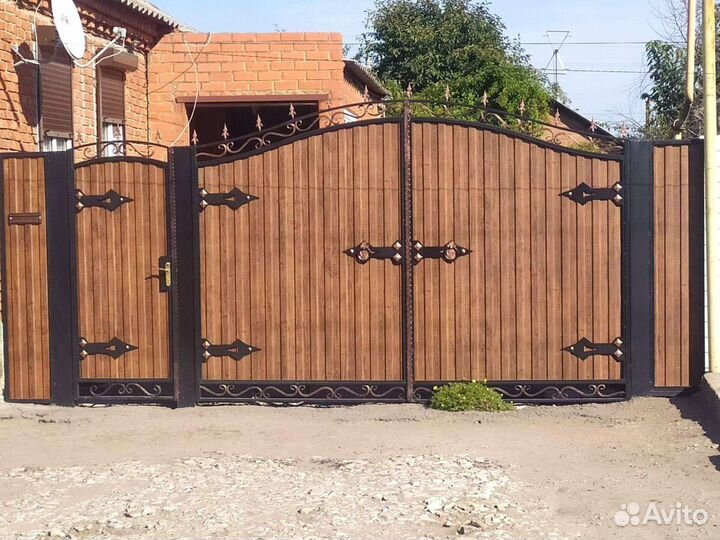 Кованые ворота