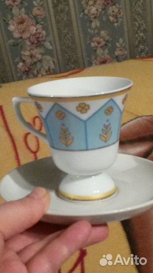 Кофейный сервиз из кофейных пар россия