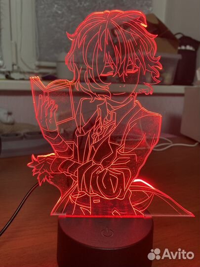 Лампа настольная ночник аниме
