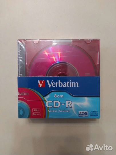 Диск Verbatium CD-R 8 cm 201 mb