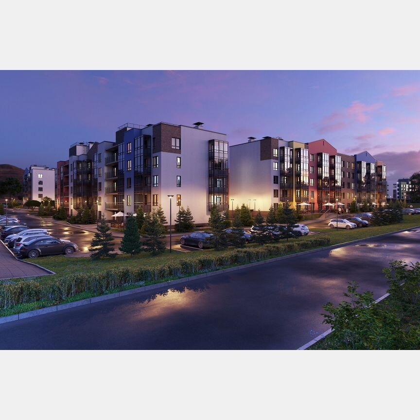 3-к. квартира, 77,2 м², 2/5 эт.