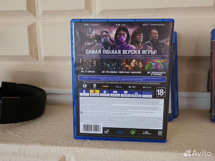 Mortal kombat 11 ultimate ps4 диск