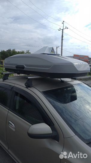 Автобокс на крышу lux