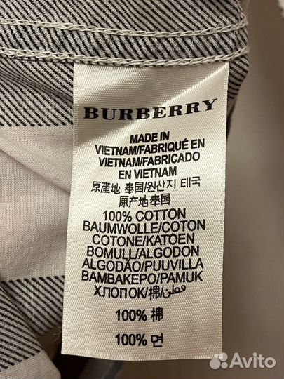 Burberry рубашка, размер L