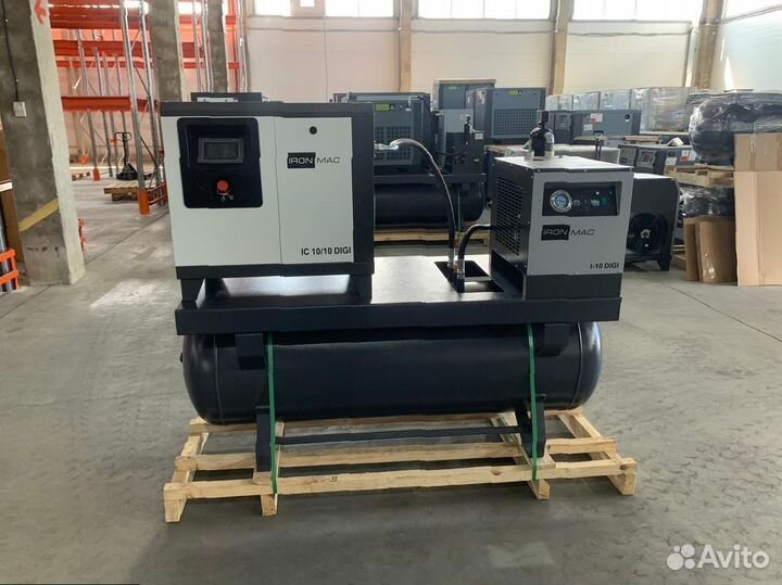 Винтовой компрессор Ironmac