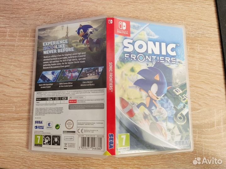 Sonic Frontiers Nintendo Switch