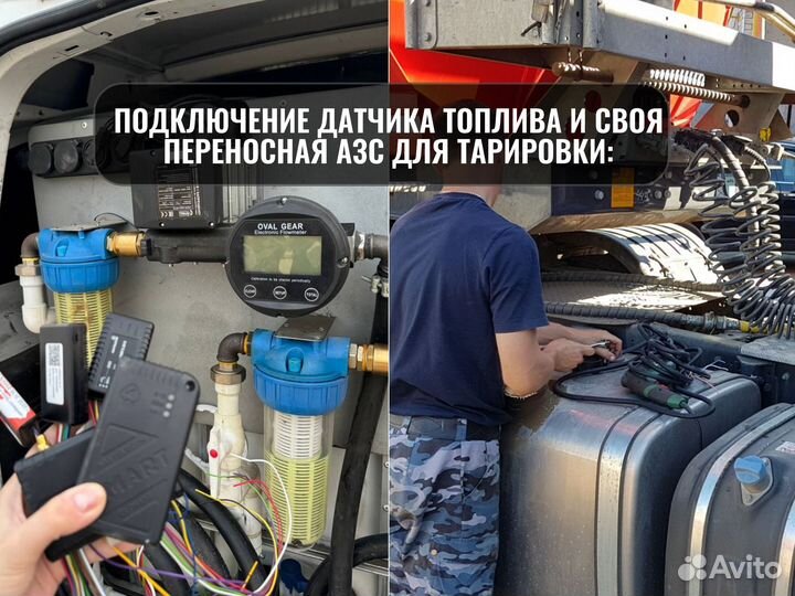 Монтаж глонасс GPS хостинг