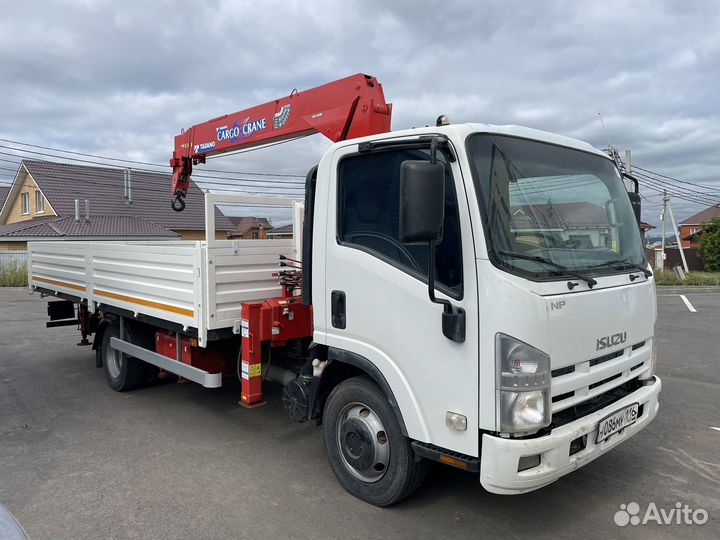 Isuzu NPR75L-H с КМУ, 2014