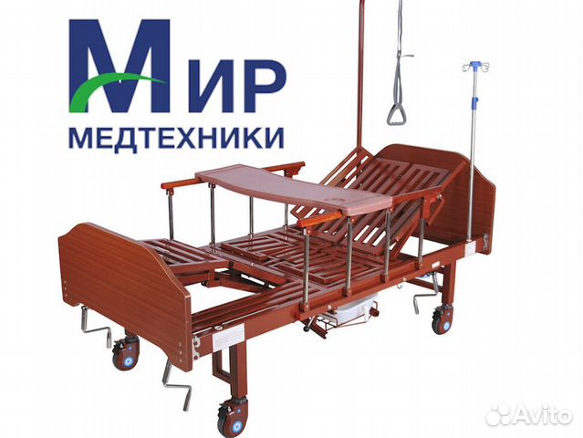 Кровать механическая с туалетом