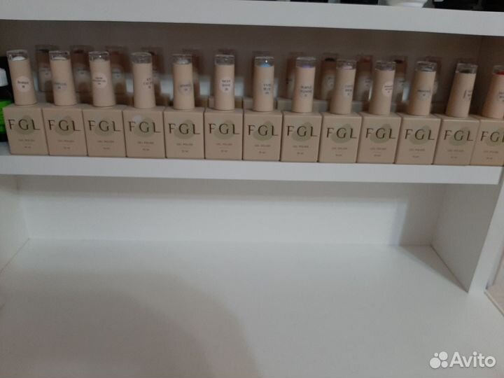 Гель лаки для маникюра набор бу