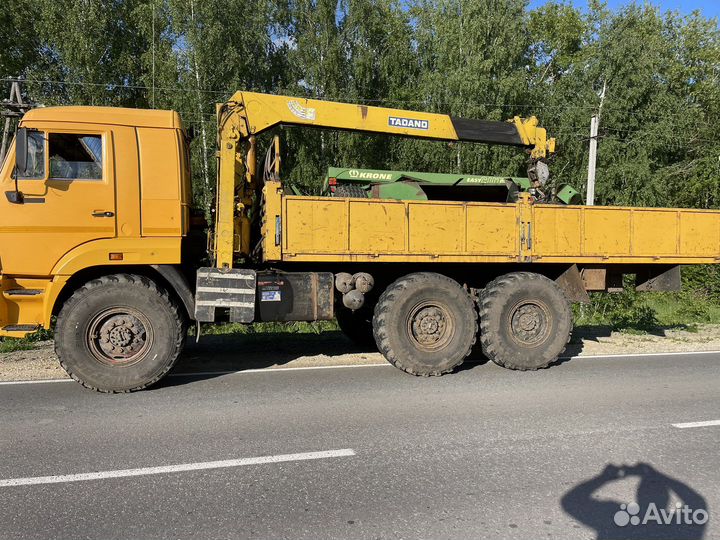 КамАЗ 43101 с КМУ, 1992