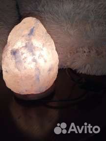 Солевая лечебная лампа