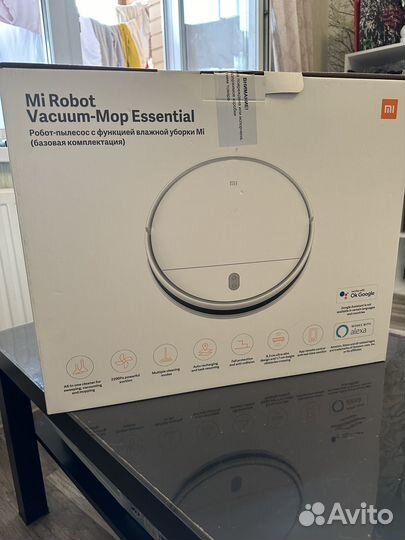 Робот-пылесос Xiaomi vacuum mop essential