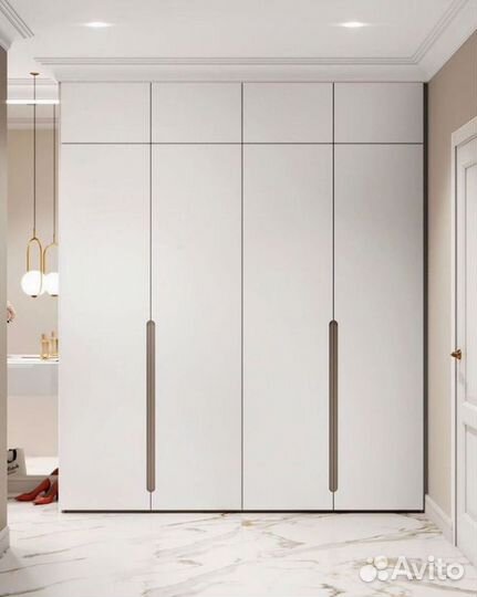 Шкаф с фрезеровкой