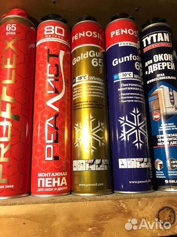 Гидроизоляция монтажная пена