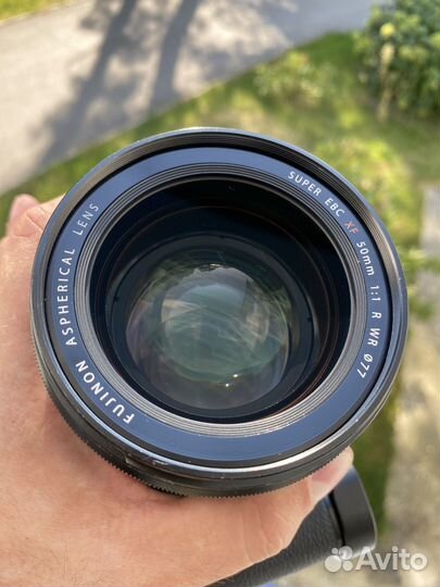 Объектив Fujinon XF 50mm f/1.0 R WR